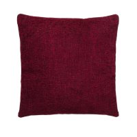 Декоративна възглавница Bordeaux Chenille, 52x52см, Бордо, снимка 1 - Възглавници - 41021212