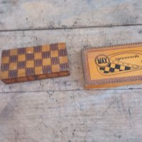 Дървена котия за шах, снимка 1 - Други ценни предмети - 40134488