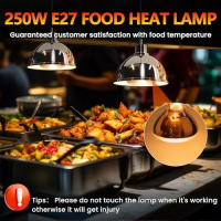 Нова 250W крушка за Топла Храна E27 - Регулируема, Безопасна, Мощна, снимка 2 - Крушки - 44517960
