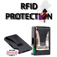 Картодържател с RFID защита за безконтактни кредитни карти, снимка 14 - Други стоки за дома - 41958645