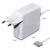 Зарядно за лаптоп Apple -60W- 16.5V 3.65A T tip G2 MagSafe2 - заместител (034) - 24 месеца гаранция, снимка 5 - Лаптоп аксесоари - 41288213