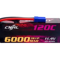 Продавам Li-Hv батерии CNHL 3s 11.4V 6.0Ah 120C нова Li-Hv технология  (6000mAh), снимка 3 - Друга електроника - 40331550