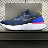 Nike Epic React Flyknit College Navy, снимка 3 - Спортни обувки - 42199555