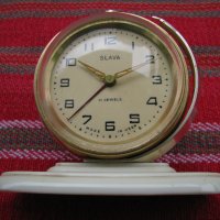 Часовник будилник Глобус, снимка 2 - Антикварни и старинни предмети - 34455335