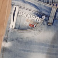 Мъжки дънки на DSQUARED 2, снимка 5 - Къси панталони - 41685140