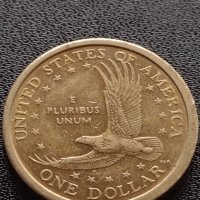 Монета ONE DOLLAR UNITED STATES OF AMERICA E PLURIBUS UNUM за КОЛЕКЦИЯ 38067, снимка 2 - Нумизматика и бонистика - 40767256