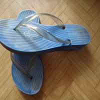 Сини чехли, тип джапанки, всекидневни или плажни grendha 36 номер, снимка 5 - Джапанки - 41383842