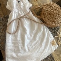 Бяла рокля VERO MODA, снимка 3 - Рокли - 41552237