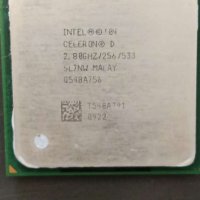 Intel® Celeron® D Processor 335J 256K Cache, 2.80 GHz, 533 MHz FSB, снимка 1 - Процесори - 41080854