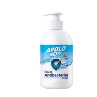 Apolo Антибактериален сапун Sept, течен, 500 ml, снимка 1 - Козметика за тяло - 41549519