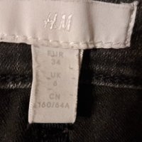 Дънки H&M, размер 34 EU, снимка 4 - Детски панталони и дънки - 42613275