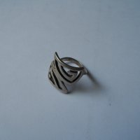 сребърен пръстен Г, снимка 5 - Пръстени - 42046629