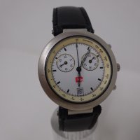Швейцарски мъжки кварцов часовник хронограф, снимка 1 - Мъжки - 40823434