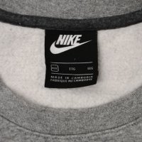 Nike AIR Fleece Sweatshirt оригинално горнище 2XL Найк памук спорт, снимка 3 - Спортни дрехи, екипи - 42700761
