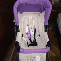 Комбинирана бебешка количка Чиполино, снимка 1 - Детски колички - 34813560