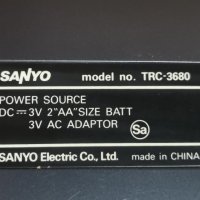 Sanyo TRC-7090 Mini-Cassette Transcriber, снимка 3 - Радиокасетофони, транзистори - 38766635