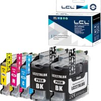 LCL съвместима касета с мастило LC227XL LC225XL за Brother (2B 1C 1M 1Y), снимка 1 - Консумативи за принтери - 42515535
