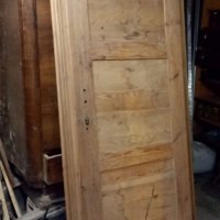 Дървена врата с каса и первази.Вратата е правена за резервна и никога не е монтирана.Размери на каса, снимка 1 - Други - 44178295
