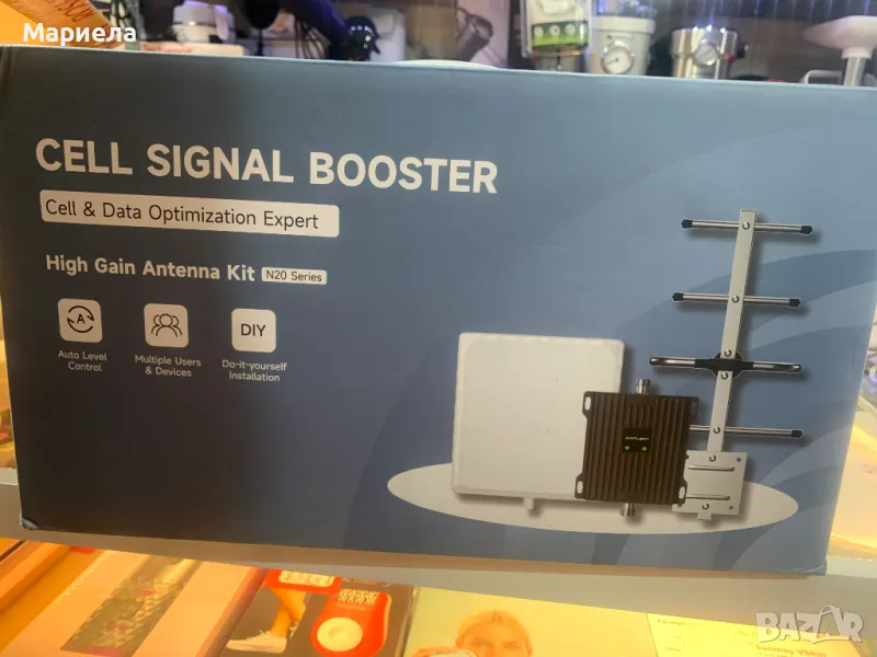 ANNTLENT Усилвател за Мобилен Сигнал / За Всички Мобилни Оператори, снимка 1