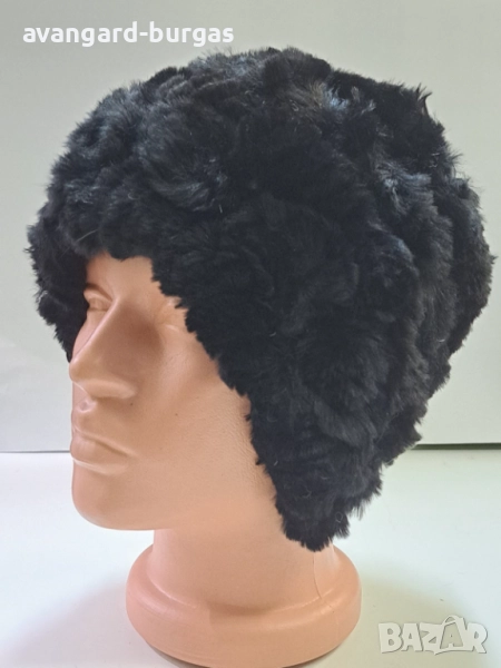 Дамска шапка, лукс Чинчила -232, снимка 1