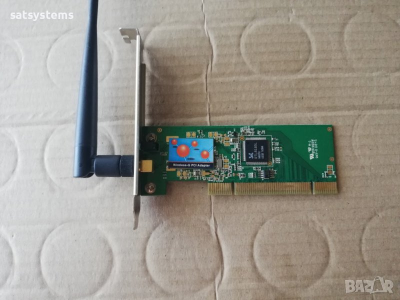 Wireless-G PCI Adapter Repotec RP-WP1400B, снимка 1