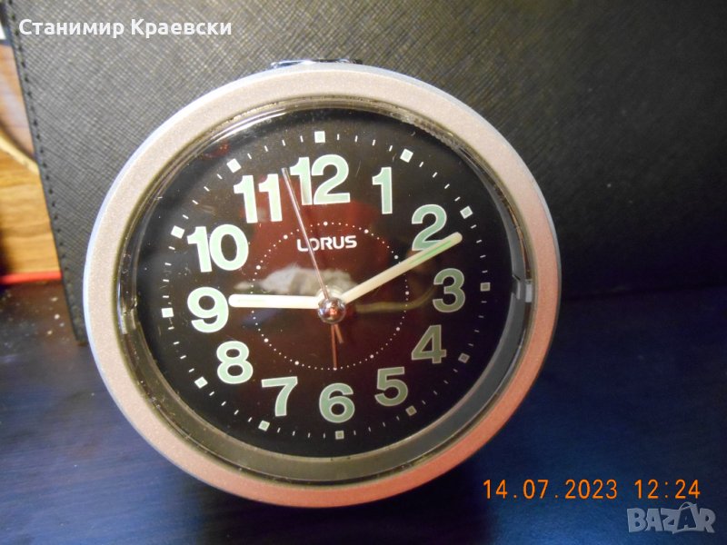 Lorus Bedside Alarm Clock LHE031S, снимка 1
