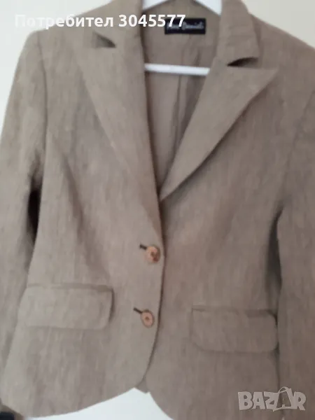 Сако Жакет лен 100%, снимка 1