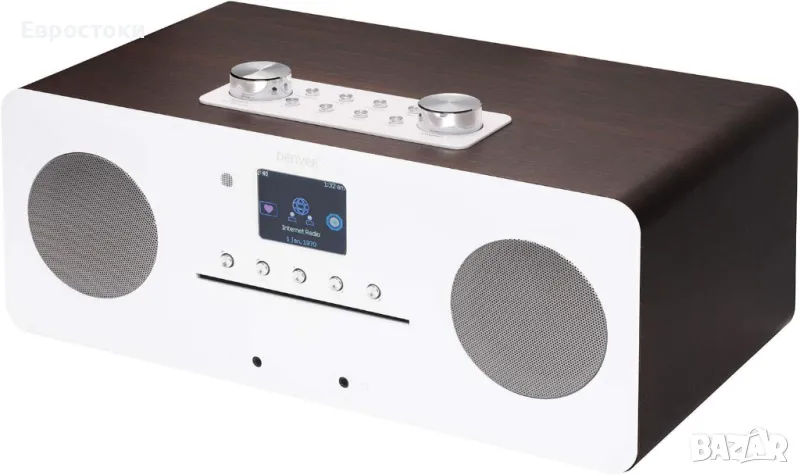 Музикална система Denver MIR-260 Darkwood, снимка 1