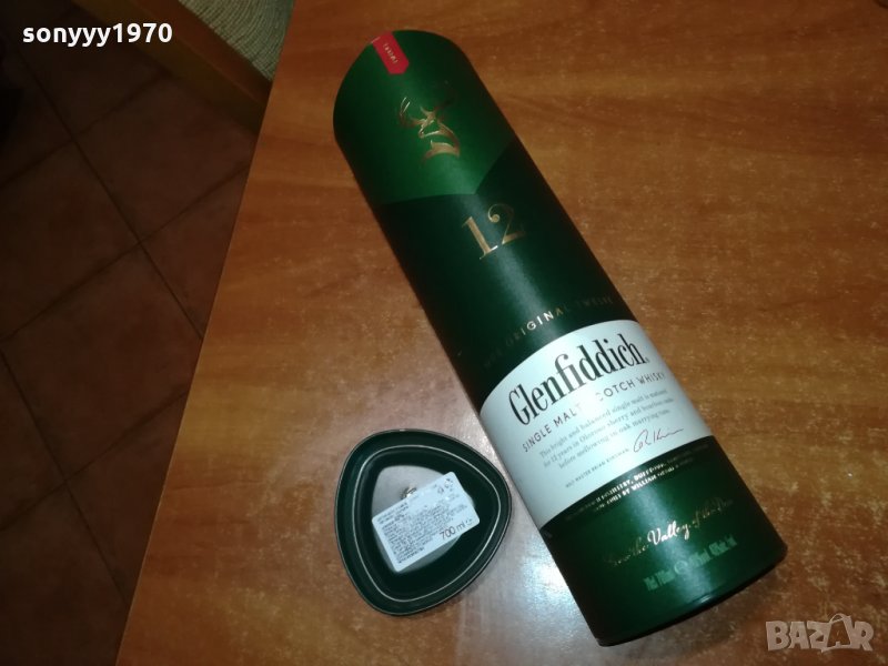 glenfiddich 12 year-метална кутия 0902222053, снимка 1