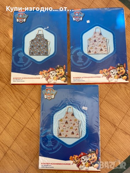 Детски престилки за готвене или игри - Paw Patrol 🐾 , снимка 1