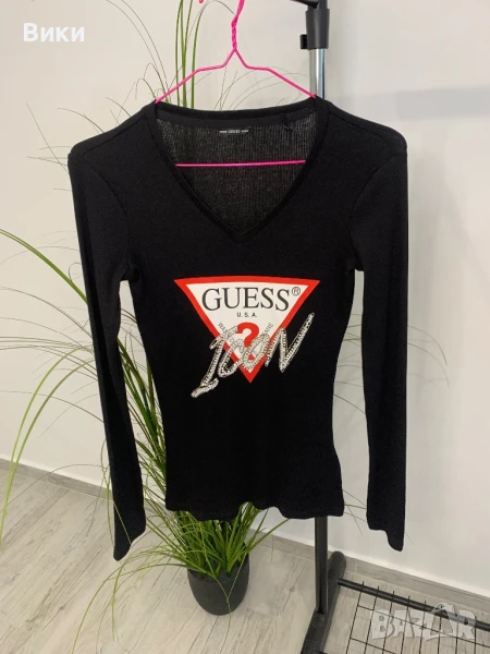 Guess блуза с дълъг ръкав нова с етикет, снимка 1