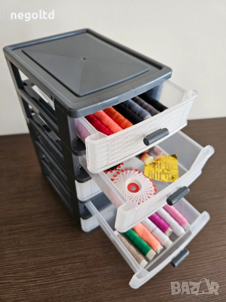 Български шкафчета/органайзери! Идеални за шивашки материали: игли, конци, ножици, креда, снимка 1