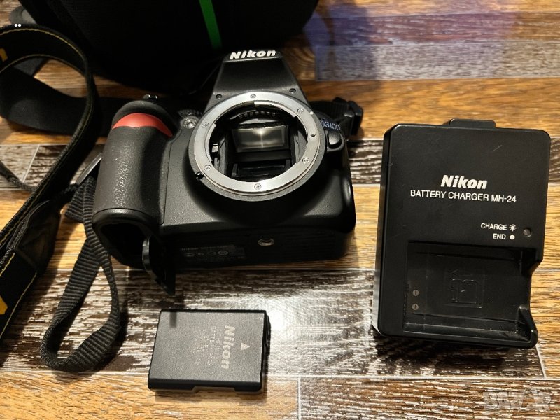 Фотоапарат Nikon D3100/ още на 5500 кадъра/, снимка 1