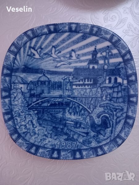 колекционерска чиния за стена , снимка 1
