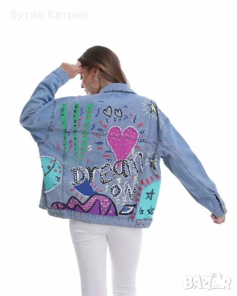 Деним яке , снимка 1