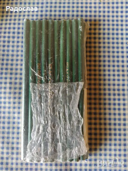 стари зелени моливи Мусала, снимка 1