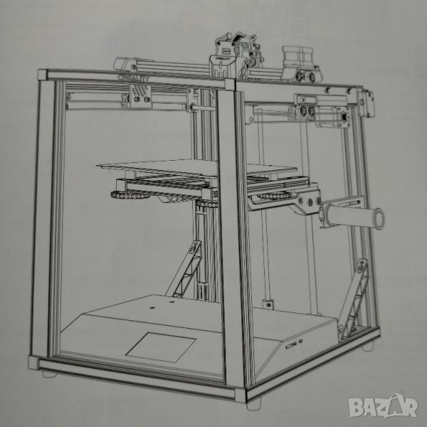 3D printer Creality Ender - 5 S1 / 3Д принтер, снимка 1