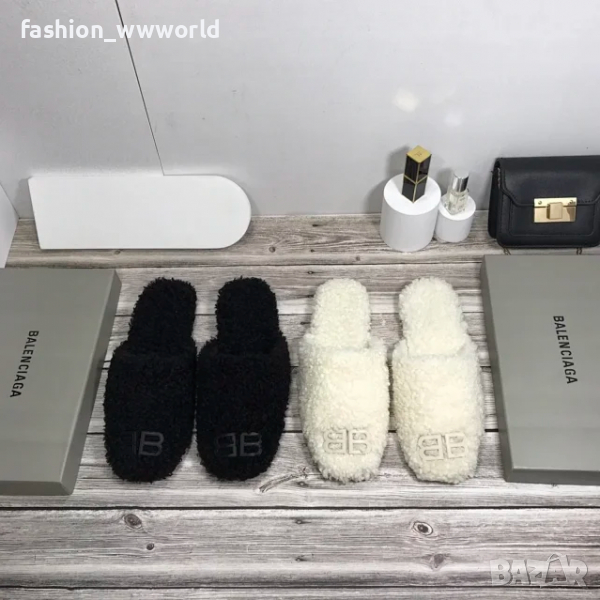 Дамски чехли BALENCIAGA (35-40)- реплика, снимка 1