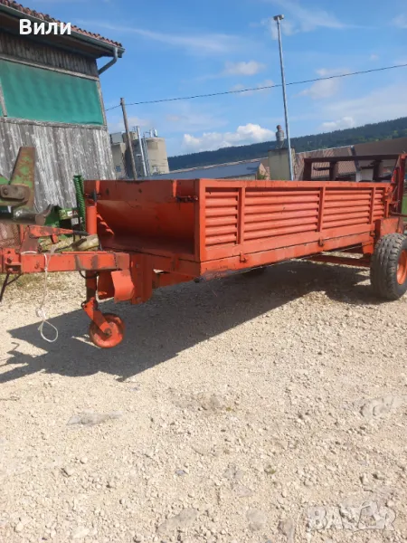 Торорозхвърлящо ремарке 3,5 тона, снимка 1