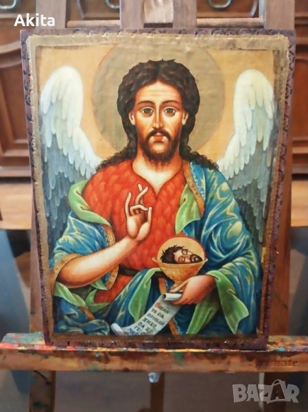 Икона на свети Йоан Кръстител, снимка 1