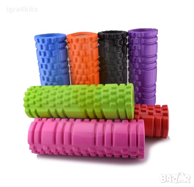 НАМАЛЕНИЯ! Големи класически фоумролери 45x14 МНОГО ЦВЕТОВЕ И МОДЕЛИ Foam roller, снимка 1