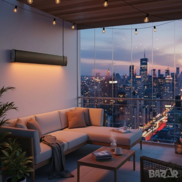 Отоплител Cityline Heatbar – комфорт у дома и навън, снимка 1