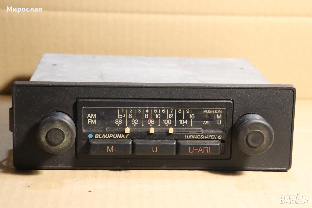 BLAUPUNKT LUDWIGSHAFEN АВТО РАДИО КАСЕТОФОН, снимка 1