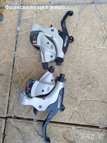 Комбинирани команди 27 скорости за велосипед колело Shimano deore xt st m 750, снимка 1