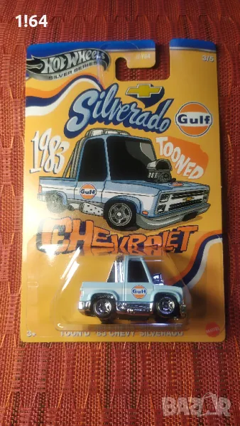 Hot Wheels Toon'd '83 Chevy Silverado, снимка 1