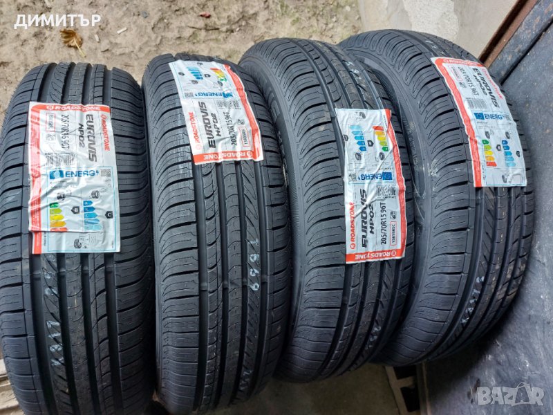 4 бр. Нови Летни Гуми Roadstone 205 70 15 96T  dot 5222, снимка 1