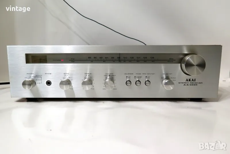 AKAI AA-1010 Solid State FM/AM/MPX Stereo Receiver, снимка 1