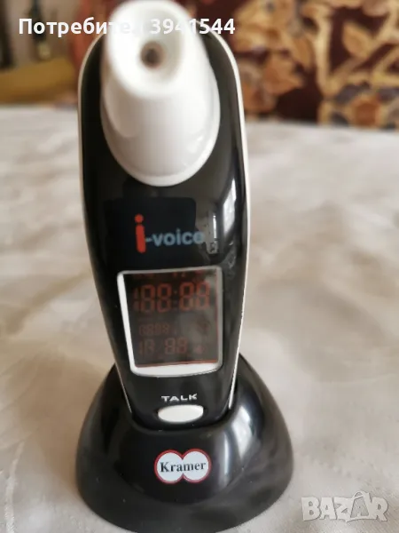 Говорещ многофункционален термометър за уши и чело , снимка 1