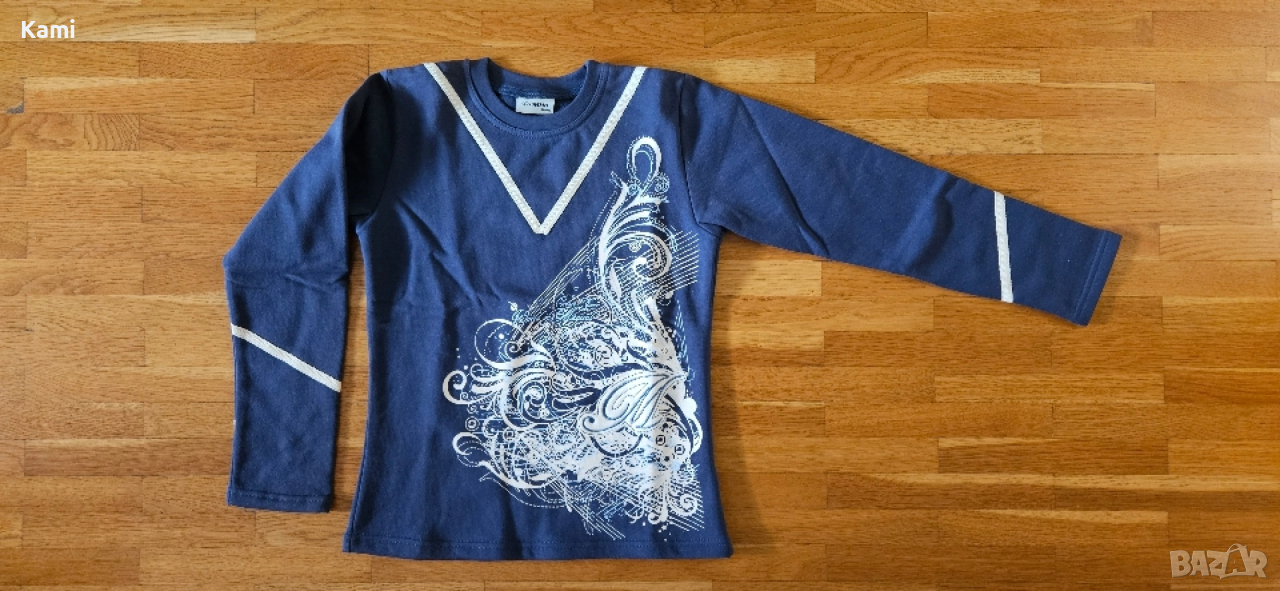 Нова ватирана блуза за р. 140, снимка 1