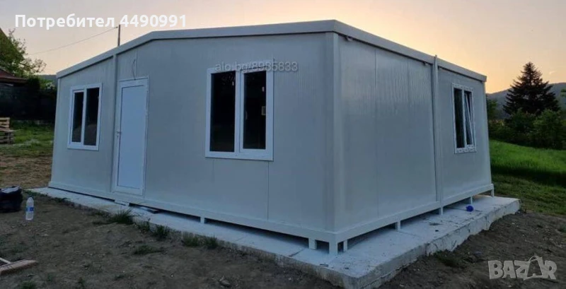 Жилищен контейнер/Фургон 600х700х260/240 см , снимка 1